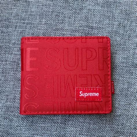 supreme wallet mens|farfetch supreme wallet men.